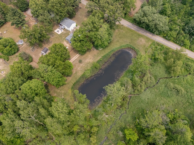 55840 Western Ave, Mattawan, MI 49071 - aerial view of property and surrounding area with a large body of water