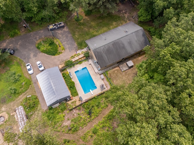 55840 Western Ave, Mattawan, MI 49071 - bird's eye view of a pool area