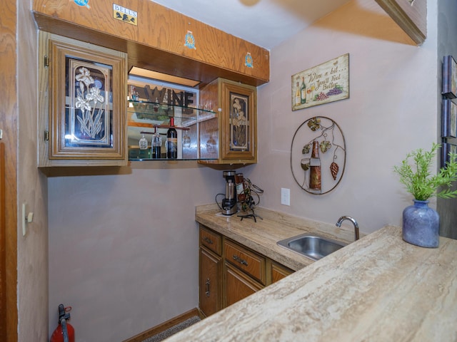 55840 Western Ave, Mattawan, MI 49071 - view of indoor wet bar