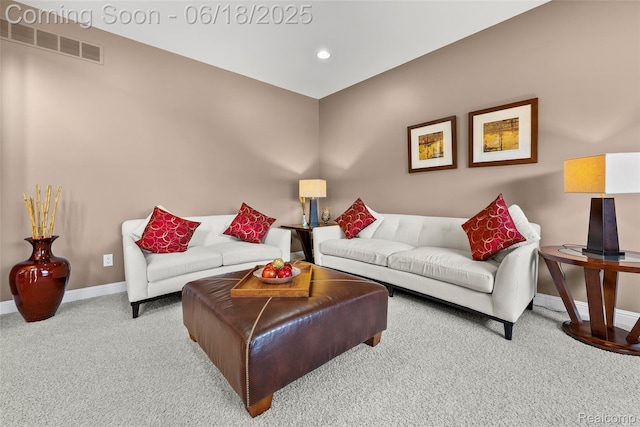 392 Gunston Ct, Troy, MI 48083 - living area with carpet and recessed lighting