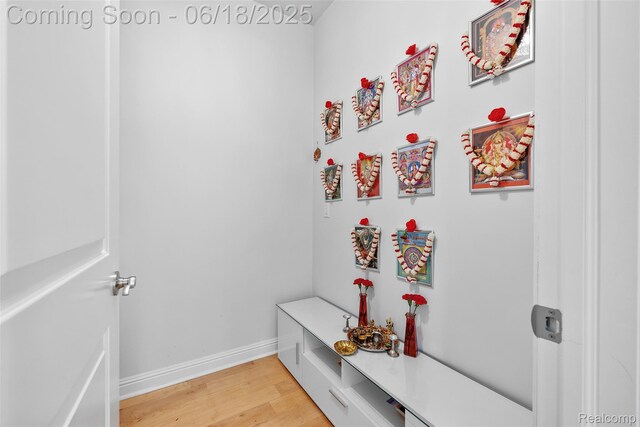 392 Gunston Ct, Troy, MI 48083 - mudroom with light wood-style floors and baseboards