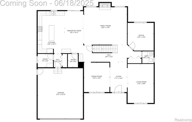 392 Gunston Ct, Troy, MI 48083 - view of floor plan / room layout