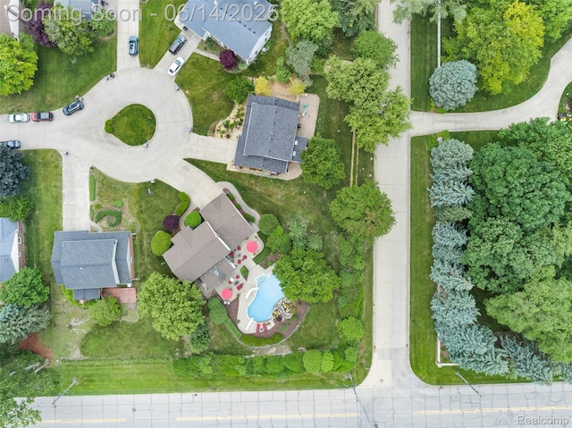 43115 Whisper Ct, Northville, MI 48168 - aerial view of property's location
