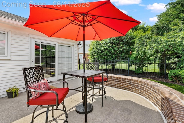 43115 Whisper Ct, Northville, MI 48168 - view of patio / terrace with outdoor dining space