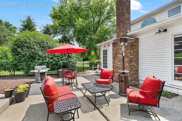 43115 Whisper Ct, Northville, MI 48168 - view of patio featuring area for grilling