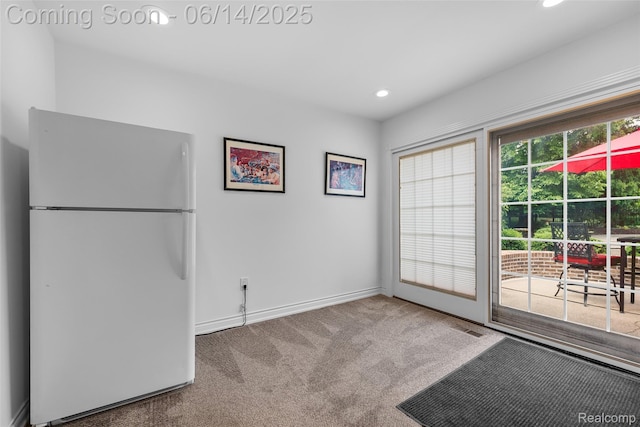43115 Whisper Ct, Northville, MI 48168 - carpeted spare room featuring recessed lighting and baseboards