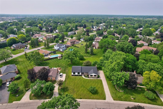 507 Charing Cross Dr, Grand Blanc, MI 48439 - aerial perspective of suburban area