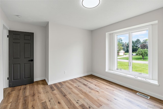 507 Charing Cross Dr, Grand Blanc, MI 48439 - unfurnished room with plenty of natural light, light wood finished floors, and a smoke detector