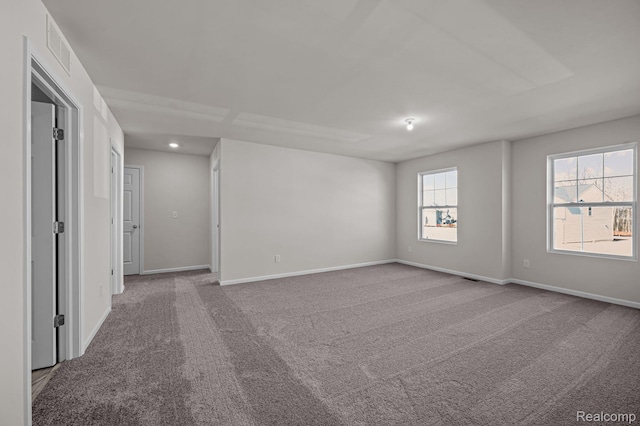 4278 Oak St, Grand Blanc, MI 48439 - carpeted empty room featuring baseboards and recessed lighting