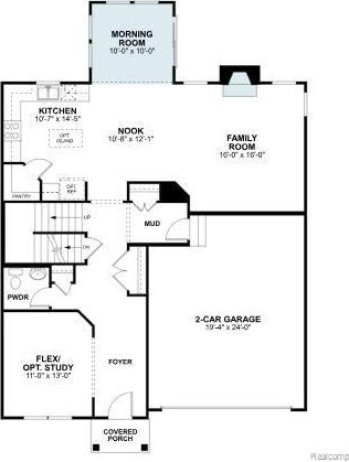 4278 Oak St, Grand Blanc, MI 48439 - view of home floor plan