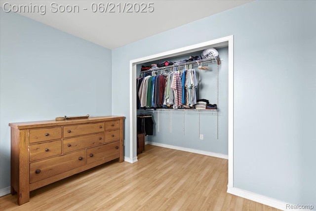 30546 Townley St, Madison Heights, MI 48071 - bedroom featuring light wood finished floors and a closet
