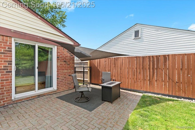 30546 Townley St, Madison Heights, MI 48071 - view of patio / terrace
