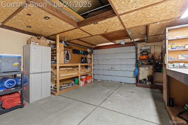 30546 Townley St, Madison Heights, MI 48071 - garage featuring a workshop area