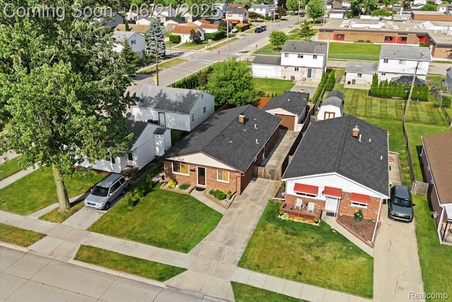 30546 Townley St, Madison Heights, MI 48071 - aerial view of residential area
