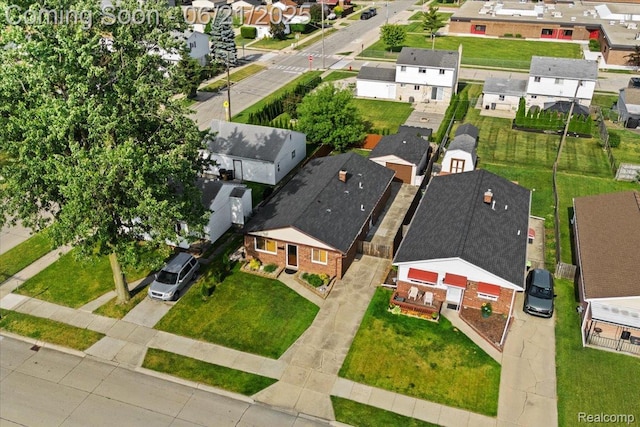 30546 Townley St, Madison Heights, MI 48071 - aerial view of residential area