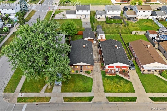 30546 Townley St, Madison Heights, MI 48071 - aerial perspective of suburban area