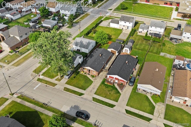 30546 Townley St, Madison Heights, MI 48071 - aerial perspective of suburban area