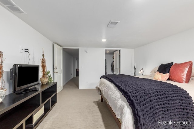 4733 136th Ave, Hamilton, MI 49419 - bedroom featuring light colored carpet and a spacious closet