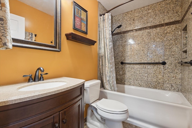 30170 Beeson St, Dowagiac, MI 49047 - bathroom featuring shower / bath combo and vanity