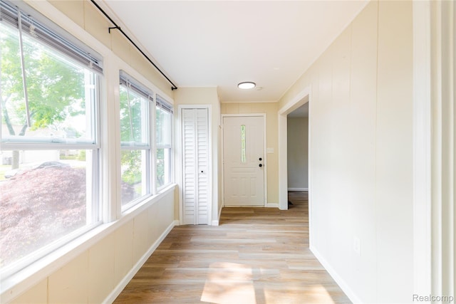 3820 17th St, Grosse Ile, MI 48192 - view of unfurnished sunroom