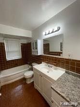 8889 Plainview Ave, Detroit, MI 48228 - full bath featuring vanity and a bath