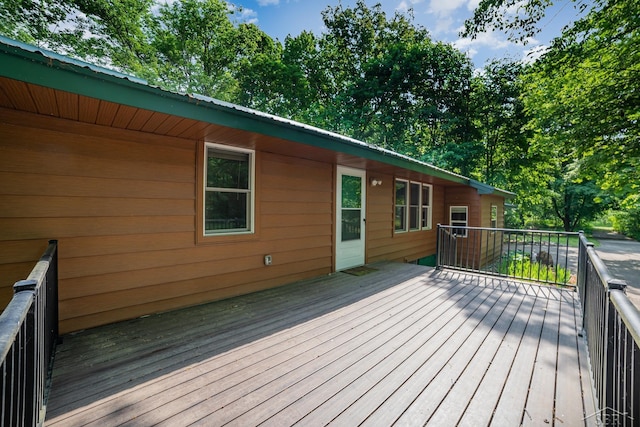 441 Hillcrest Dr, Lake, MI 48632 - view of deck