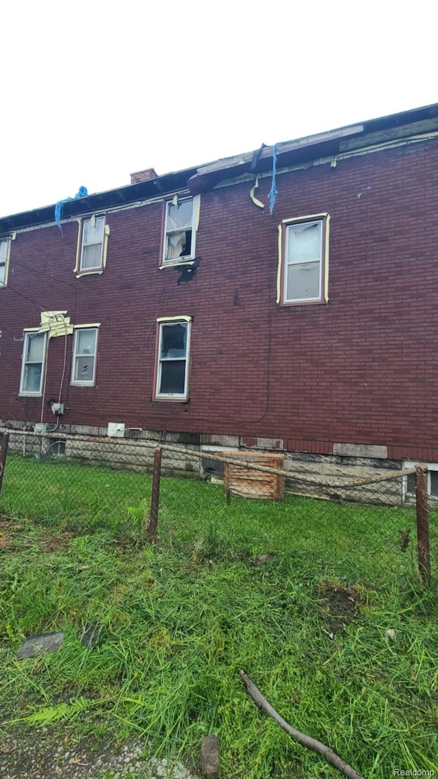 193 Division St, River Rouge, MI 48218 - view of home's exterior with brick siding