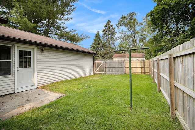 3515 Adams St, Kalamazoo, MI 49008 - view of fenced backyard