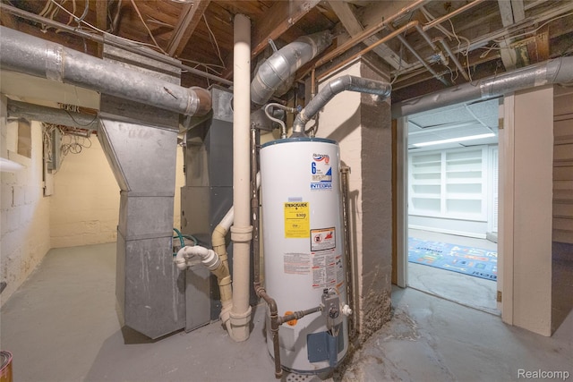 1614 Colorado St, Marysville, MI 48040 - utilities with gas water heater and heating unit