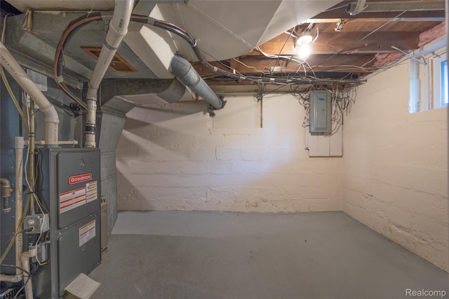 1614 Colorado St, Marysville, MI 48040 - below grade area featuring electric panel