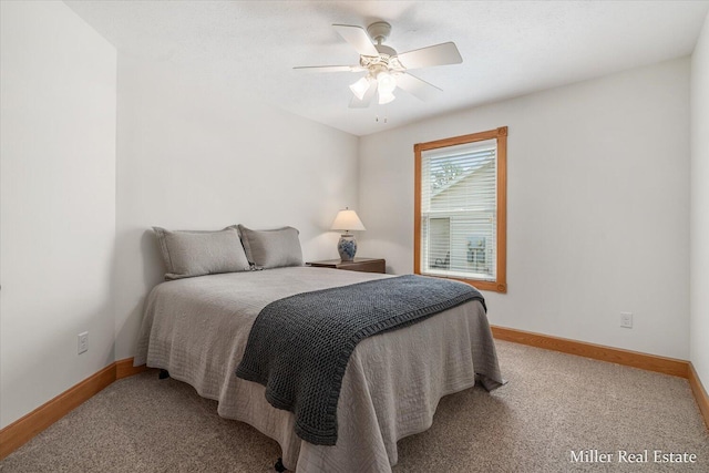 610 Riverwalk St Unit 18, Hastings, MI 49058 - bedroom featuring carpet floors and ceiling fan