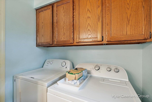 69 Cheyenne Ave, Holland, MI 49424 - laundry room with independent washer and dryer and cabinet space