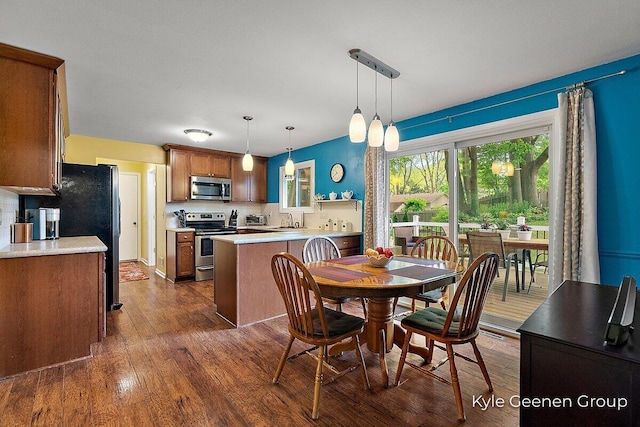 69 Cheyenne Ave, Holland, MI 49424 - dining space with dark wood finished floors