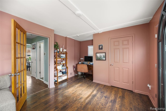 27728 Larchmont St, Saint Clair Shores, MI 48081 - office space featuring wood finished floors and french doors
