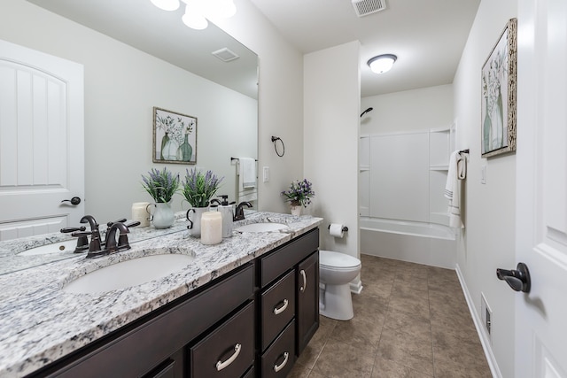 2767 St Regis Way, Ann Arbor, MI 48105 - bathroom with double vanity and  shower combination