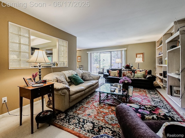 16820 Edloytom Way Unit 172, Clinton Township, MI 48038 - living room featuring carpet