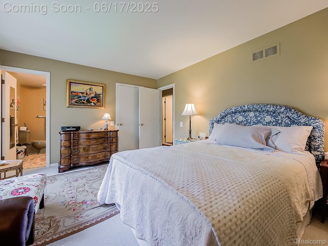 16820 Edloytom Way Unit 172, Clinton Township, MI 48038 - bedroom featuring carpet and ensuite bathroom