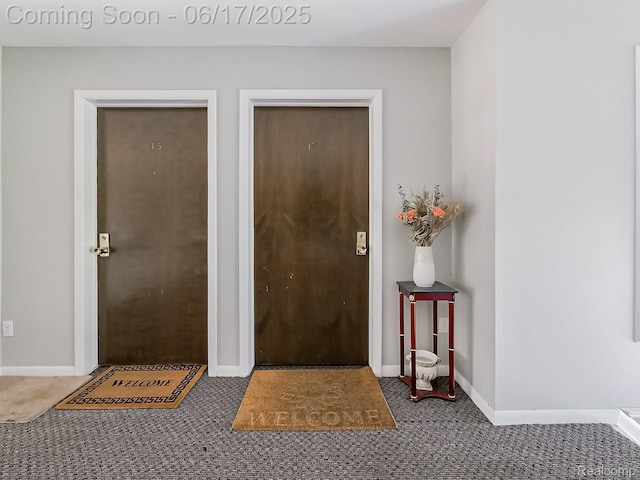 16820 Edloytom Way Unit 172, Clinton Township, MI 48038 - entrance foyer featuring carpet flooring and baseboards