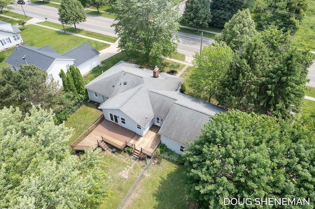 3747 Leonard St NW, Grand Rapids, MI 49534 - view from above of property