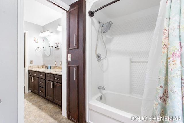 3747 Leonard St NW, Grand Rapids, MI 49534 - full bath featuring shower / bath combo and vanity