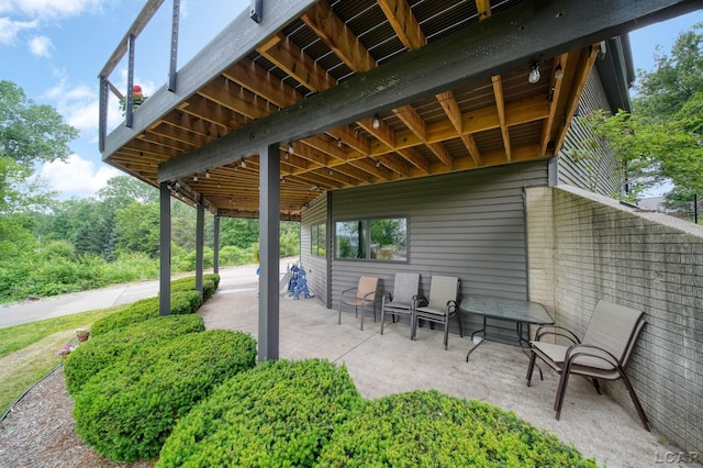 13832 Grandview Dr, Cement City, MI 49233 - view of patio / terrace