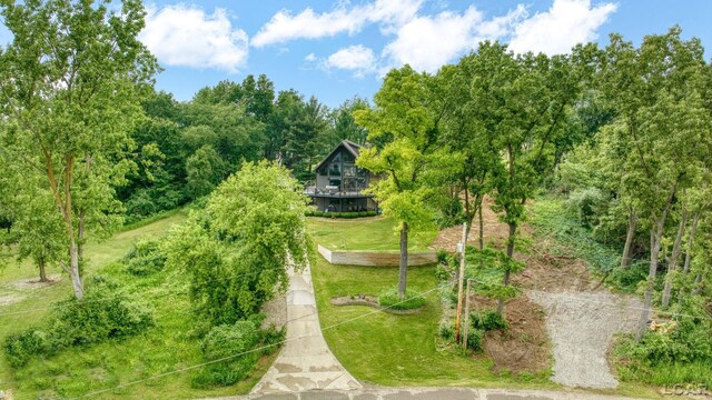 13832 Grandview Dr, Cement City, MI 49233 - view of subject property