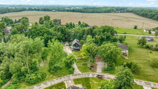 13832 Grandview Dr, Cement City, MI 49233 - aerial view of sparsely populated area