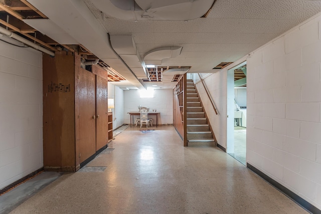 2104 Winchell Dr, Ann Arbor, MI 48104 - finished basement with stairs