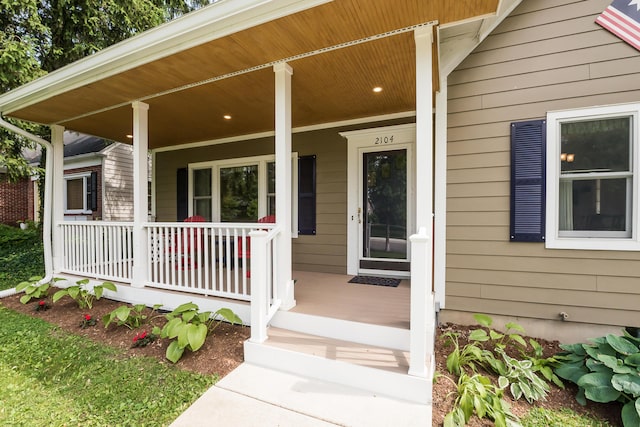 2104 Winchell Dr, Ann Arbor, MI 48104 - entrance to property with covered porch