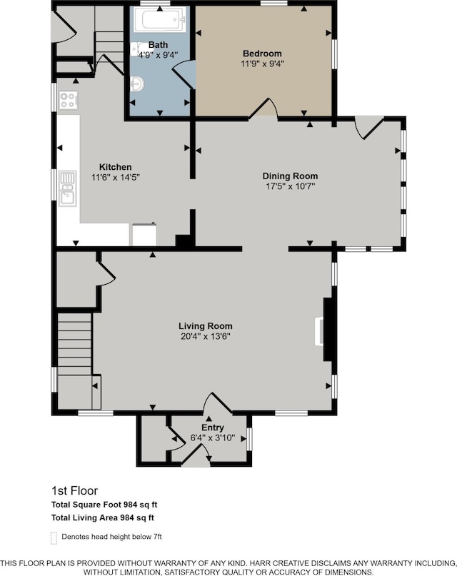 1448 Hall St SE, Grand Rapids, MI 49506 - view of home floor plan