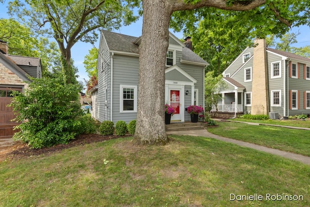 1448 Hall St SE, Grand Rapids, MI 49506 - view of front of home featuring a front lawn