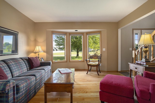 78 Capercaillie Ln, Battle Creek, MI 49014 - living area featuring healthy amount of natural light and light wood-style flooring