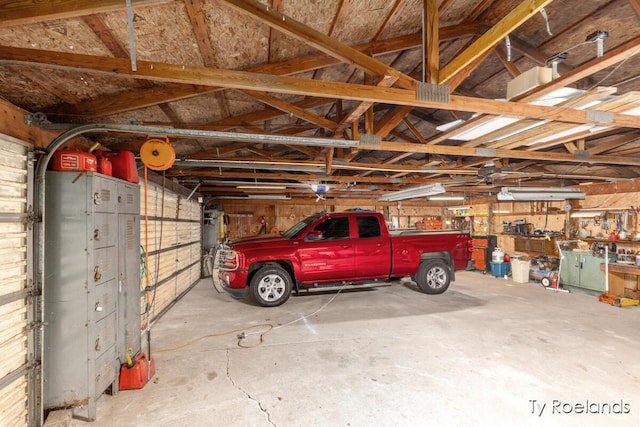 10667 220th Ave, Big Rapids, MI 49307 - view of garage