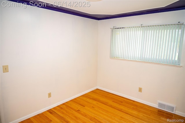 30320 Moulin Ave, Warren, MI 48088 - unfurnished room with wood finished floors and baseboards